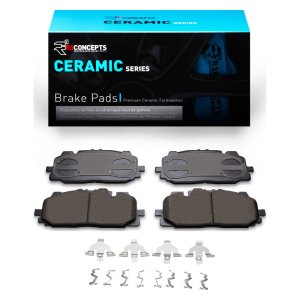 Audi Q7 Brake Pads - Front - R1 Concepts - Ceramic - 2017